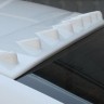 Evo style window spoiler Honda Civic 4D FD1 FD2 06-11